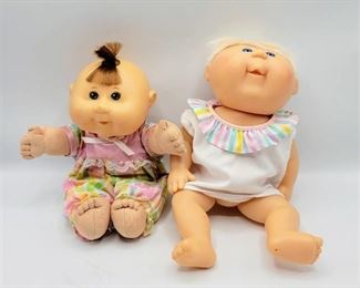 Blonde Cabbage Patch Kid + 2004 Play Along Cabbage Patch Kid Dolls
