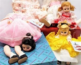 (6) Collectible Dolls That Need Some TLC - Madame Alexander, Betsy McCall, Vogue Doll + more