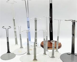 Large Variety Lot of Doll Stands