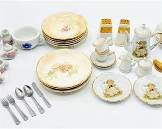 Vintage Doll Tea Sets - Including MJ Hummel "Lily of the Valley"