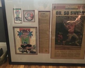 WI Badgers memoribilia