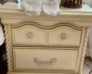 French Provincial night stand