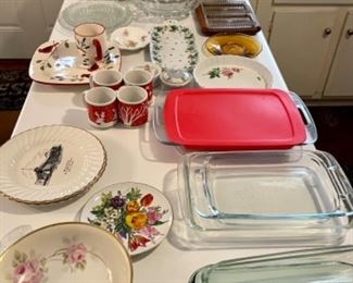 baking pans, casseroles,