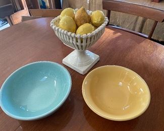 Bauer pottery bowl