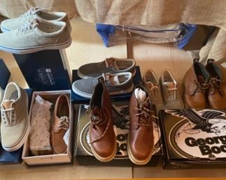 Brand new shoes and boots men's size 10
