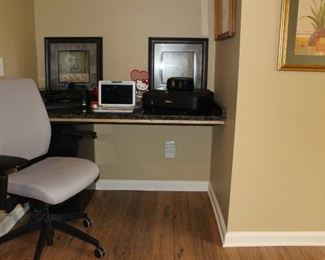 Office Chair by Sit on It, Sony Vaio Tablet, Art, Epson & Canon Printer