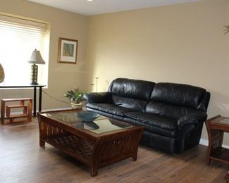 Master Leather Sofa Table, Slate Sofa Table, Wood Coffee & End Tables