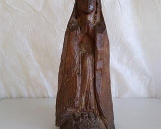 Early Wooden Madonna