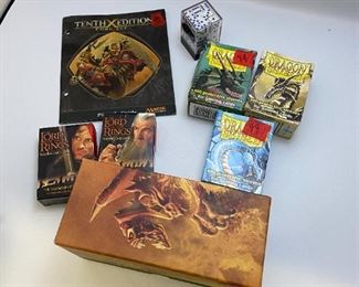 Trading Card Collections, Middle Earth, Dragons, Lord of the Rings