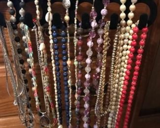 Tons of vintage and new jewelry
