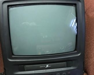 TV with VHS PLAYER