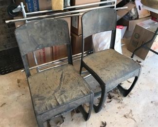 Old school chairs