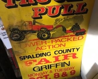 Spalding County Fair Truck Pull poster! Those were the days!