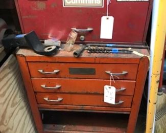 Vintage snap on tools tool chest