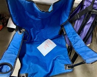 We have a number of portable seating chairs available. Prices range from $10-$25 each