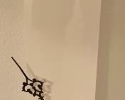 Contemporary Unique Wall Clock
4’ X 6”
$25