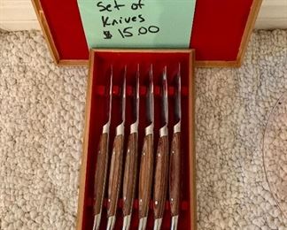 Six Piece Knife Set
$15