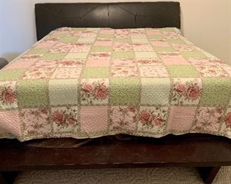 California King Wood (Heavy) Platform Bed.
Includes 8’ X 7’ X 18”H Platform, with dual Box Springs and leather covered Headboard. Everything is solid although there are some scratches.
Price - only $25. This is a heavy piece and will need disassembly.

To also include the $5000 CAL King Mattress, the price would be $3000.