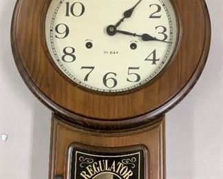 Antique Regulator Clock
$50