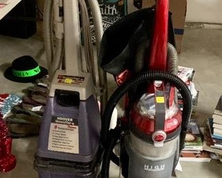 Hoover Vacuum and Carpet Cleaner
$25 each