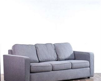 Three-Section Gray Sofa 