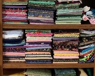 So much fabric to choose from!
