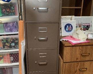 4 Drawer Metal File