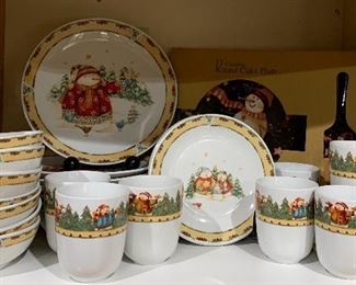 Gibson Christmas China