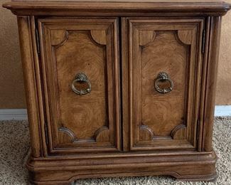 Vintage Thomasville Bedroom Suite: Dresser w Mirror, Armoire, Nightstand and Headboard