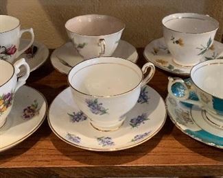 Assorted Teacups