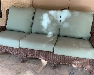 Patio Sofa w Cushions Like New