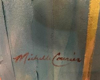 Large Art Canvas by Michelle Courier