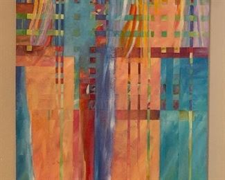 Large Art Canvas by Michelle Courier