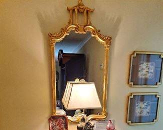 Florentine Mirror Made in Ital