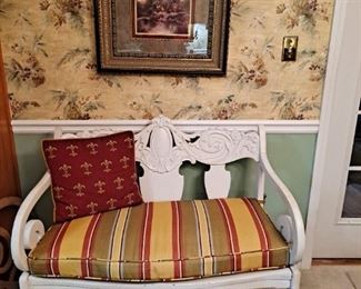 Vintage Parlor Bench
