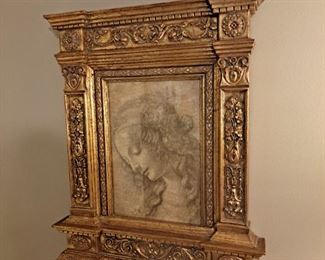 La Barge Frame Made in Italy  (print of de Vinci art)