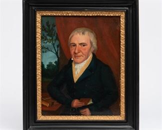 4: Victorian Portrait, Oil on Board