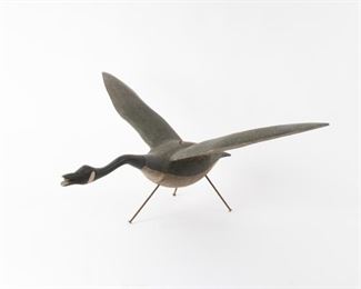 9: Prince Edward Island Carved Flying Goose