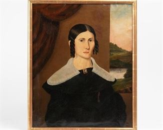 18: Portrait of Lorenda Langdon Snow, ca. 1815