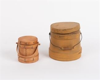 29: Pair of Small Firkins, 19th c.
