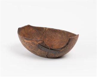 48: 18th c. Primitive Burl Bowl