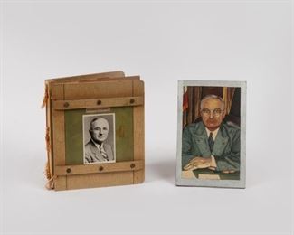 55: Harry Truman Scrapbook, Signed Twice by the President