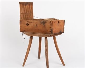 92: Table-Top Tape Loom, 19th c.