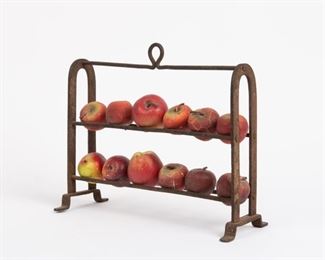 97: Wrought Iron Apple Roaster, 18th c.