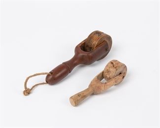 114: Pair of Springerle Rollers, 19th c.