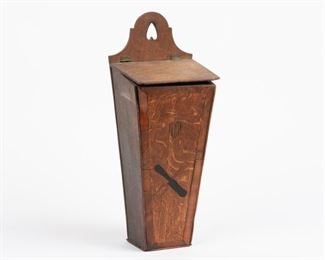 116: Cutlery Box with Heart and Crossed Utensils, 18th c.