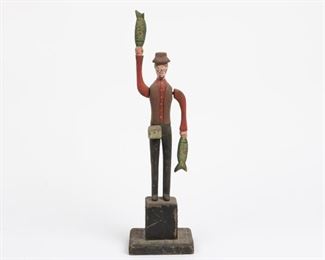 131: Folk Art Whirligig by Kent Gutzmer