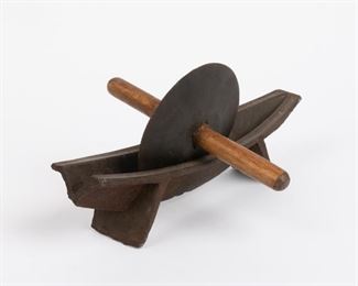 133: Iron Herb Grinder, Early 19th c.