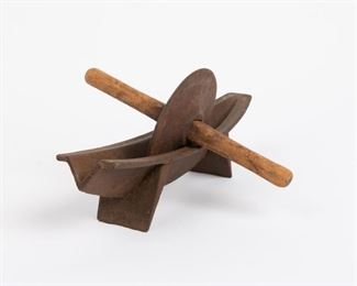 134: Iron Herb Grinder, 19th c.