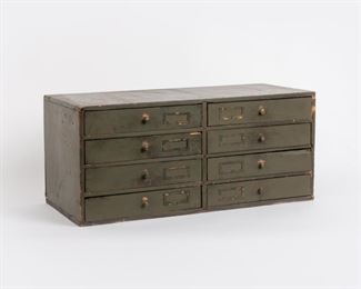 144: Eight-Drawer Parts Cabinet